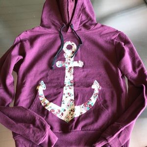 Zumiez Tops - Floral anchor Sweatshirt Zumiez Tops - Floral anchor Sweatshirt